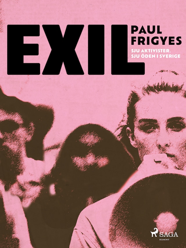 Boekomslag van EXIL : sju aktivister. Sju öden i Sverige