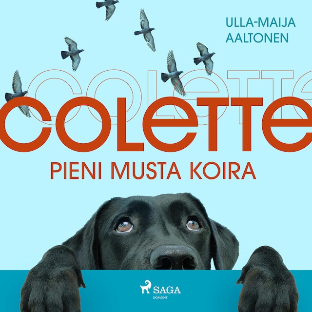 Kirjankansi teokselle Colette, pieni musta koira