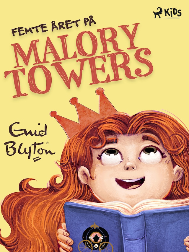 Buchcover für Femte året på Malory Towers