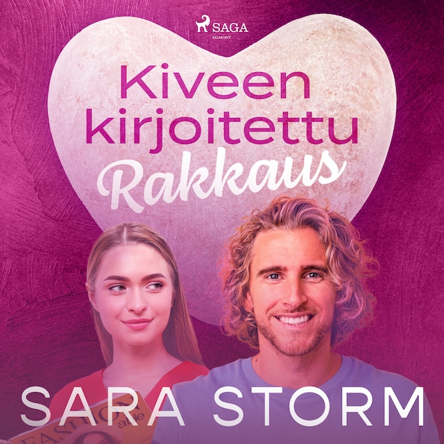 Book cover for Kiveen kirjoitettu rakkaus