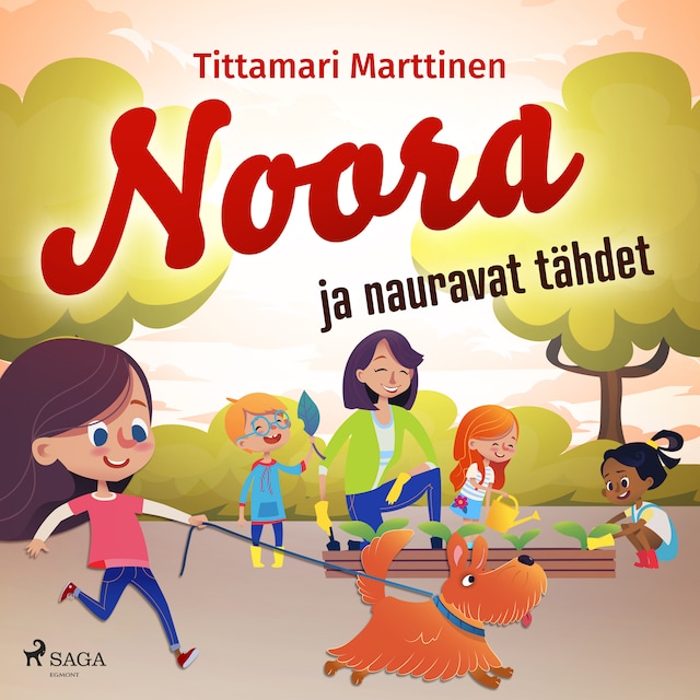 Book cover for Noora ja nauravat tähdet