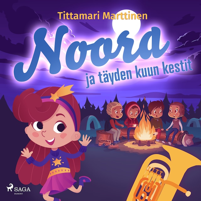 Book cover for Noora ja täyden kuun kestit