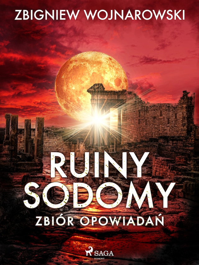 Kirjankansi teokselle Ruiny Sodomy - zbiór opowiadań