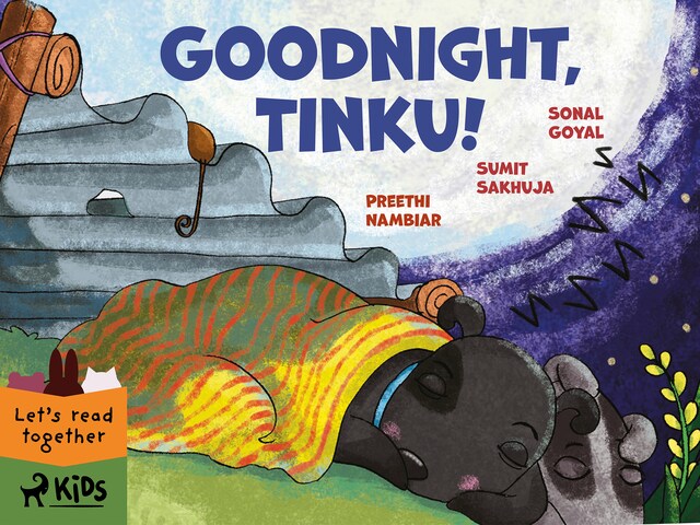 Book cover for Goodnight, Tinku!