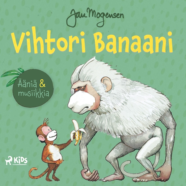 Book cover for Vihtori Banaani – Elävöitetty äänikirja