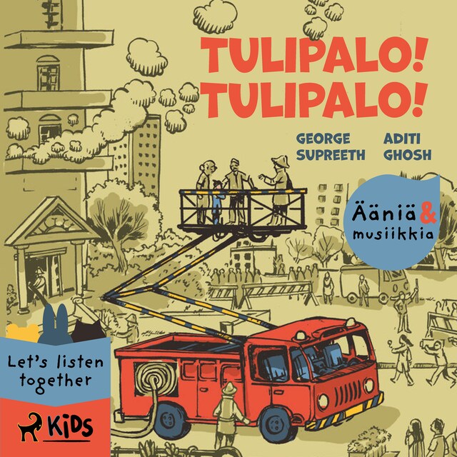 Portada de libro para Tulipalo! Tulipalo! – Elävöitetty äänikirja