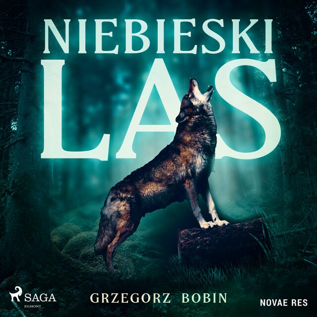 Book cover for Niebieski las
