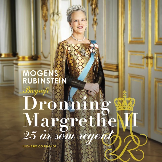 Bokomslag för Dronning Margrethe II. 25 år som regent