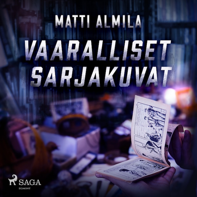 Book cover for Vaaralliset sarjakuvat