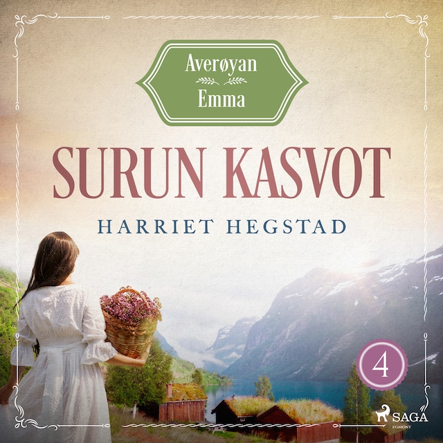 Kirjankansi teokselle Surun kasvot – Averøyan Emma