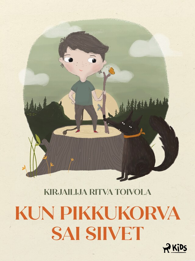 Copertina del libro per Kun Pikkukorva sai siivet