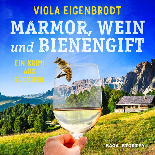 Kirjankansi teokselle Marmor, Wein und Bienengift: Ein Krimi aus Südtirol