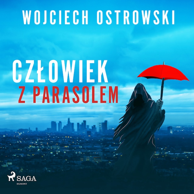 Book cover for Człowiek z parasolem