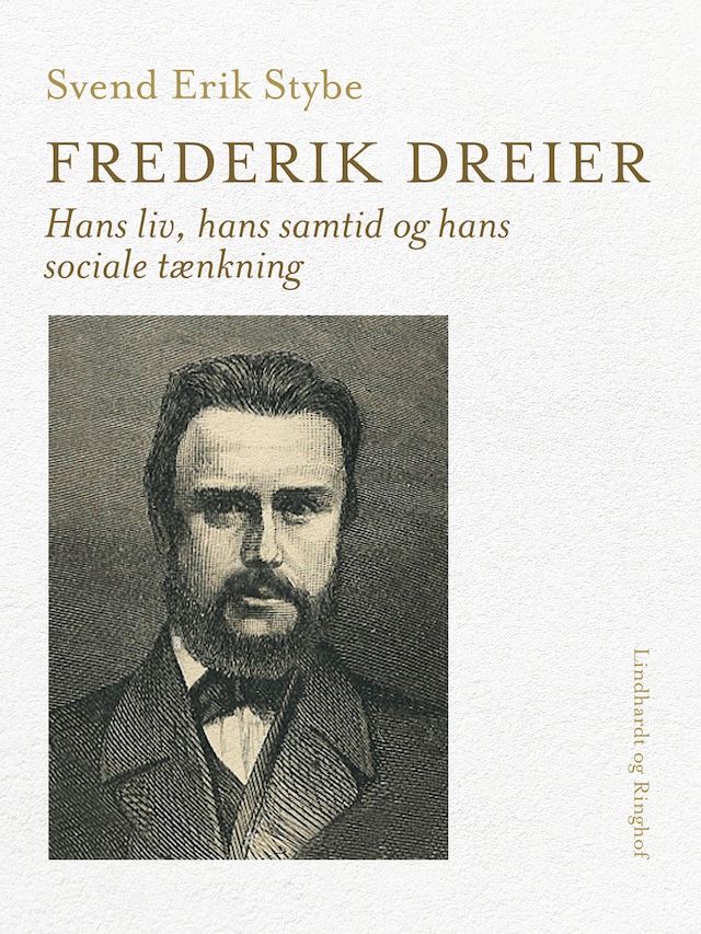 Buchcover für Frederik Dreier. Hans liv, hans samtid og hans sociale tænkning