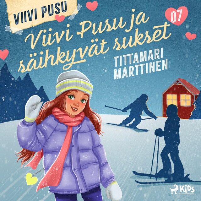 Portada de libro para Viivi Pusu ja säihkyvät sukset