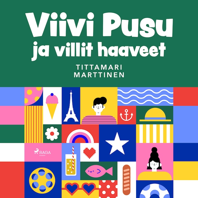 Book cover for Viivi Pusu ja villit haaveet