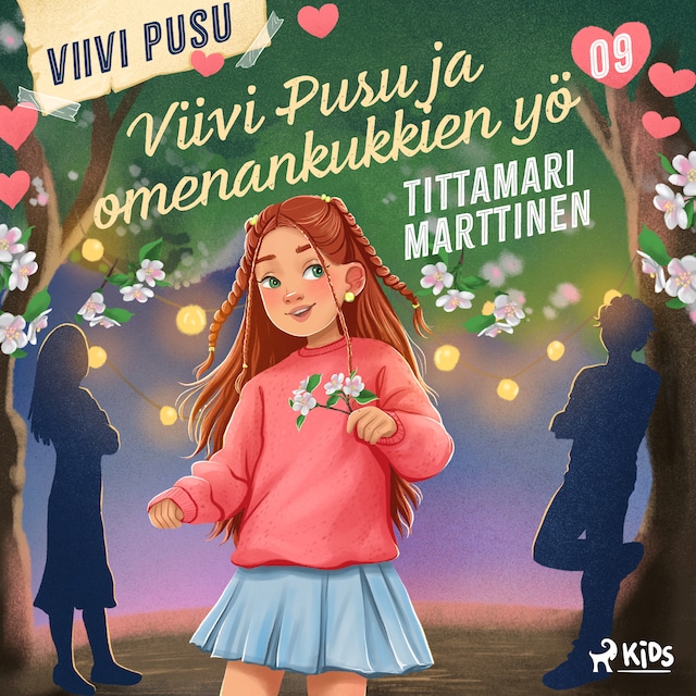 Couverture de livre pour Viivi Pusu ja omenankukkien yö