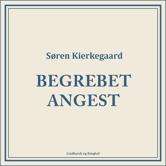 Book cover for Begrebet angest