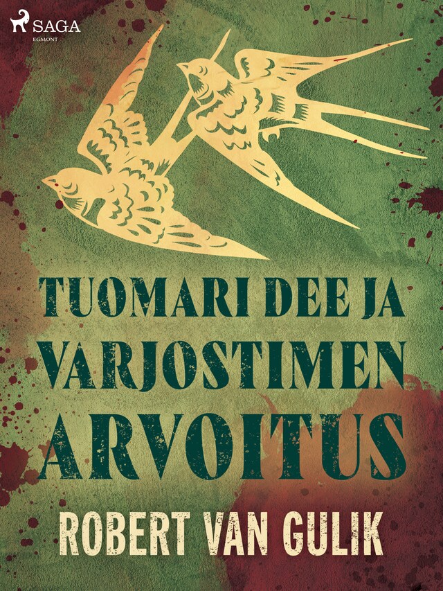 Book cover for Tuomari Dee ja varjostimen arvoitus