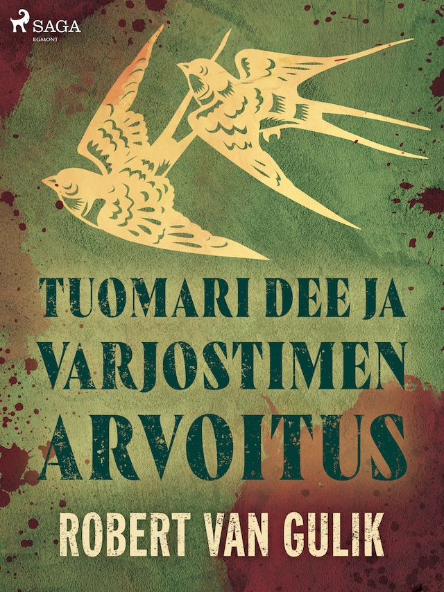 Couverture de livre pour Tuomari Dee ja varjostimen arvoitus