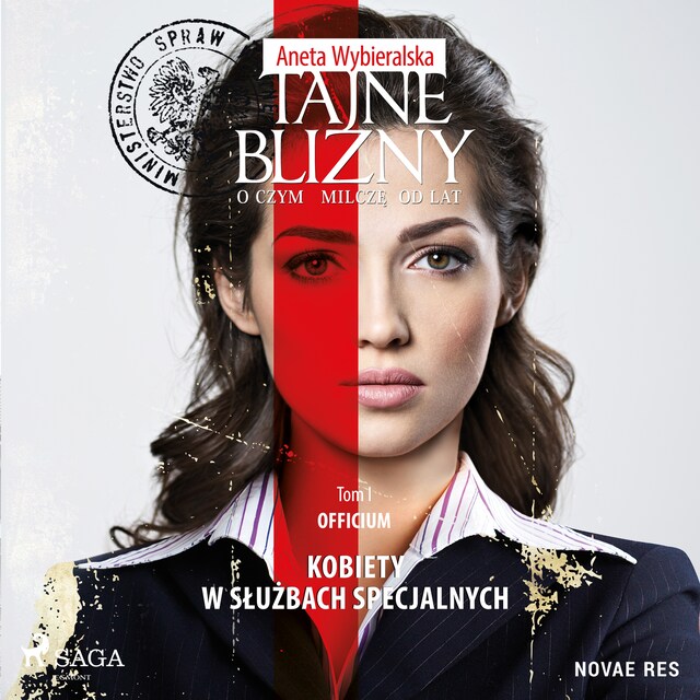 Portada de libro para Tajne blizny. O czym milczę od lat. Tom I Officium