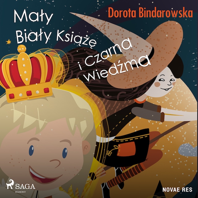 Book cover for Mały Biały Książę i Czarna Wiedźma