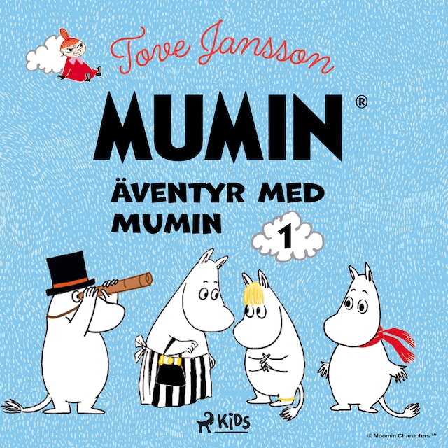 Boekomslag van Äventyr med Mumin 1