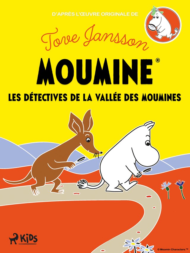 Boekomslag van Les détectives de la Vallée des Moumines