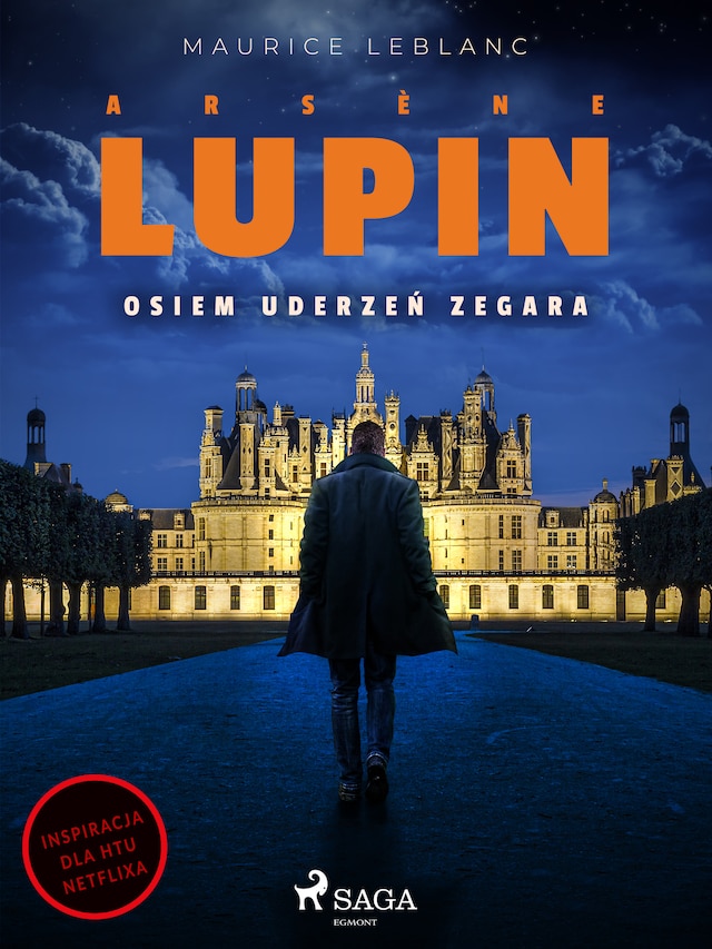 Boekomslag van Arsène Lupin. Osiem uderzeń zegara