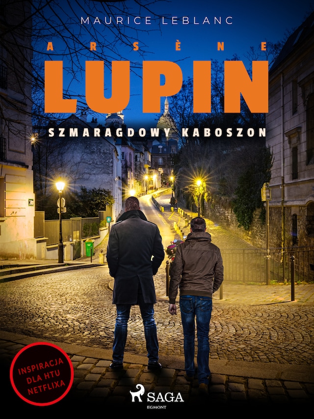 Okładka książki dla Arsène Lupin. Szmaragdowy kaboszon