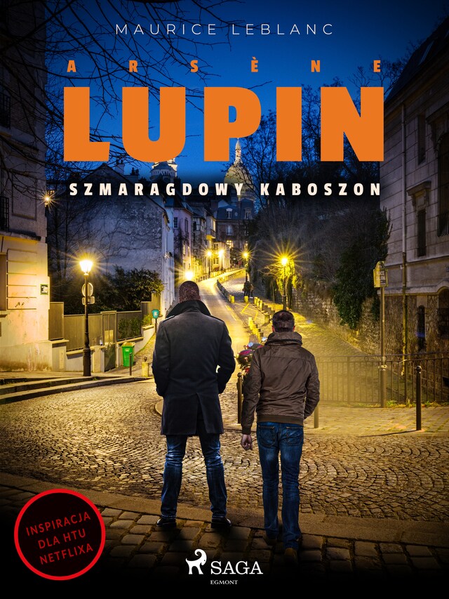 Book cover for Arsène Lupin. Szmaragdowy kaboszon