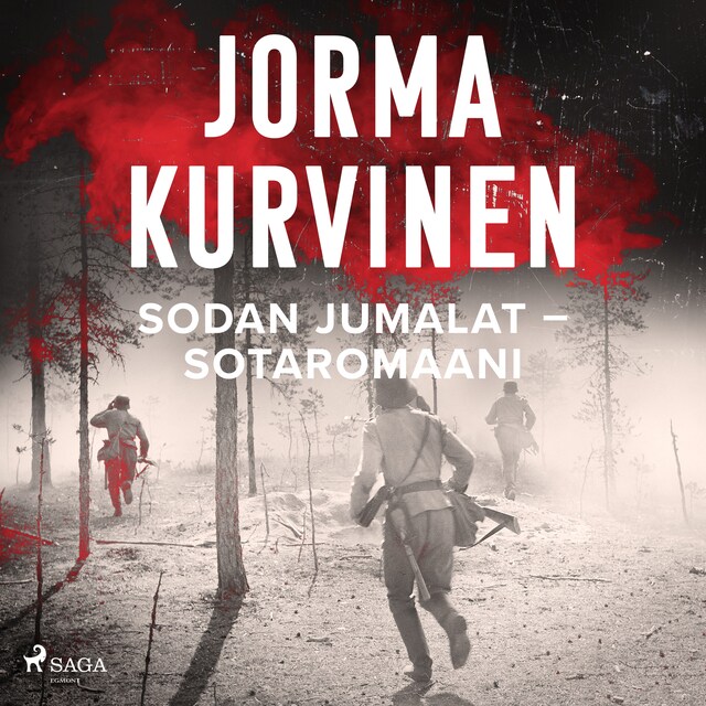 Book cover for Sodan jumalat – Sotaromaani