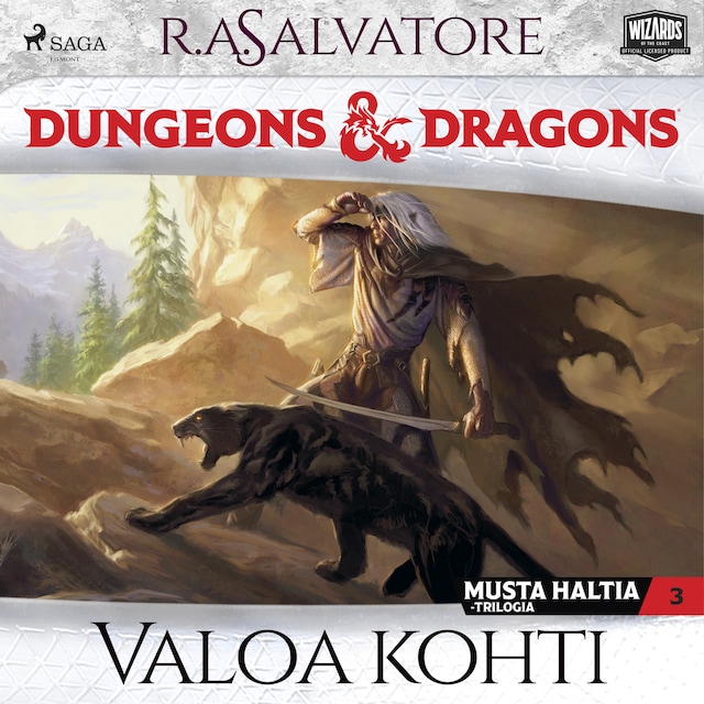 Okładka książki dla Dungeons & Dragons – Drizztin legenda: Valoa kohti