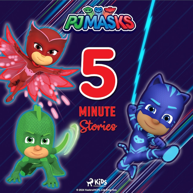 Okładka książki dla PJ Masks - 5-Minute Stories