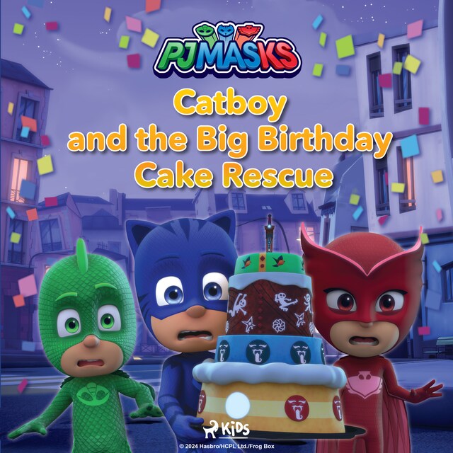 Boekomslag van PJ Masks - Catboy and the Big Birthday Cake Rescue