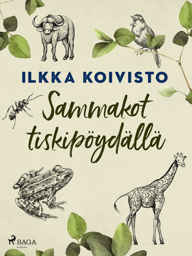 Book cover for Sammakot tiskipöydällä