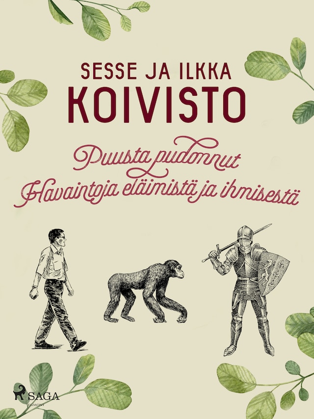 Book cover for Puusta pudonnut: Havaintoja eläimistä ja ihmisestä