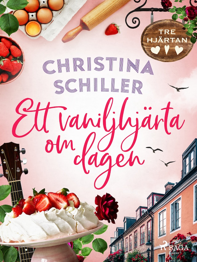 Okładka książki dla Ett vaniljhjärta om dagen