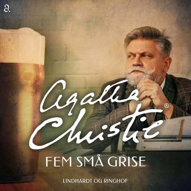 Book cover for Fem små grise