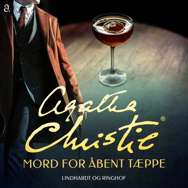 Couverture de livre pour Mord for åbent tæppe