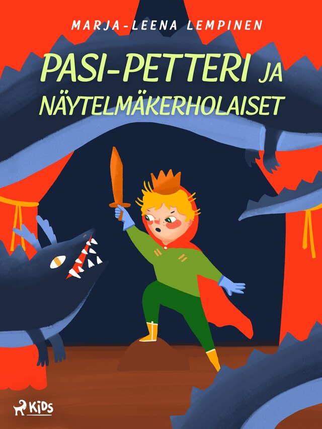 Kirjankansi teokselle Pasi-Petteri ja näytelmäkerholaiset