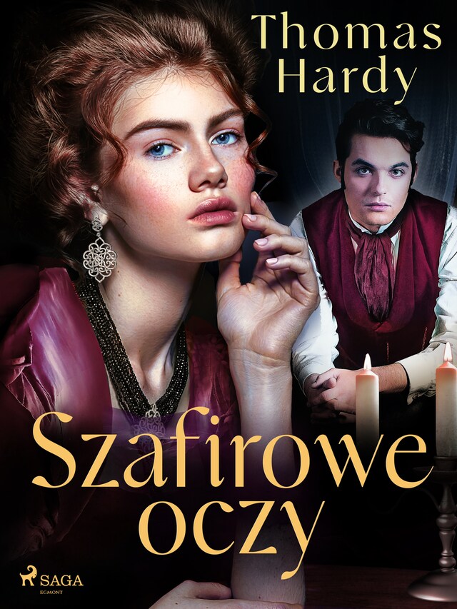 Book cover for Szafirowe oczy