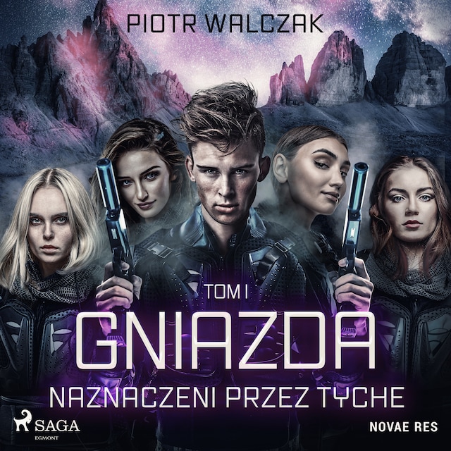Book cover for Gniazda. Tom I. Naznaczeni przez Tyche