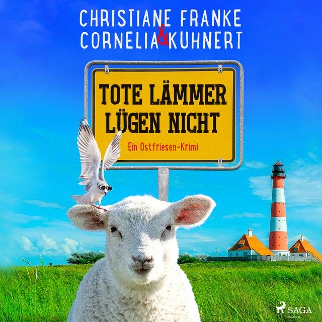 Kirjankansi teokselle Tote Lämmer lügen nicht - Ein Ostfriesen-Krimi (Henner, Rudi und Rosa, Band 10)