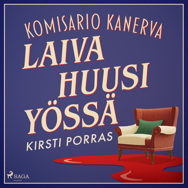 Couverture de livre pour Laiva huusi yössä