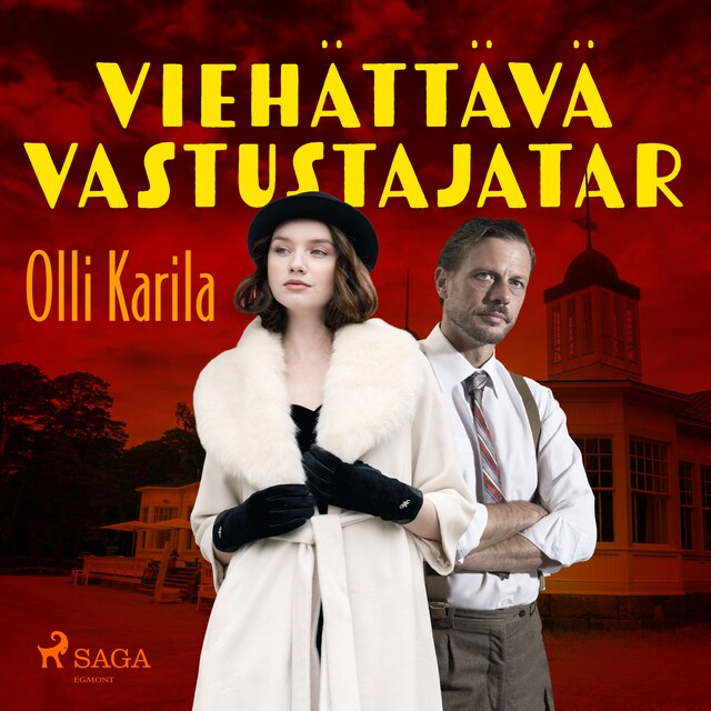 Book cover for Viehättävä vastustajatar