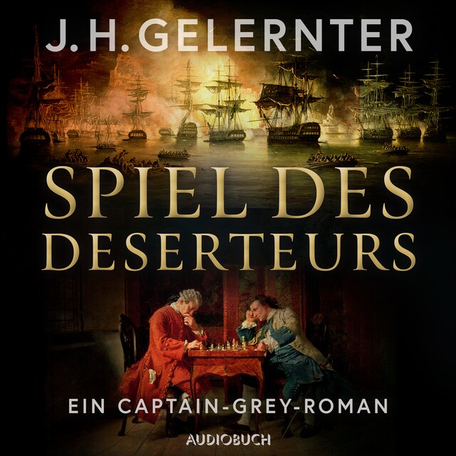 Boekomslag van Spiel des Deserteurs - Ein Captain-Grey-Roman