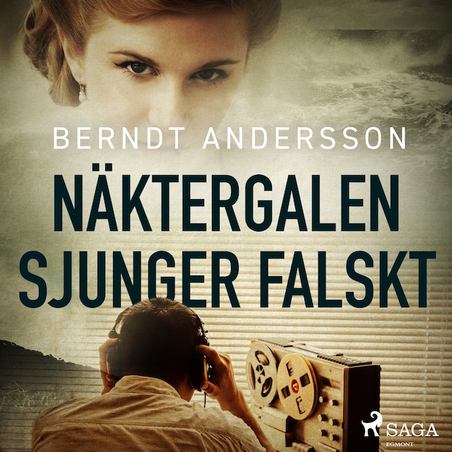 Couverture de livre pour Näktergalen sjunger falskt