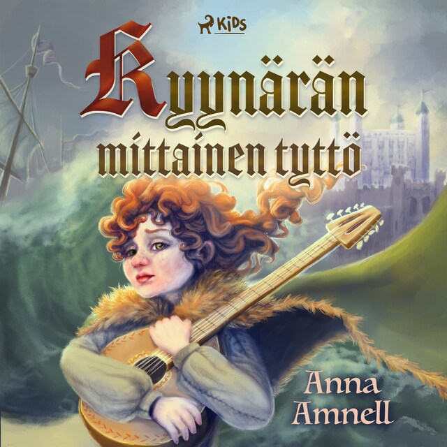 Portada de libro para Kyynärän mittainen tyttö