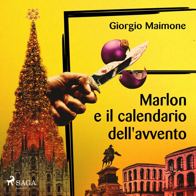 Book cover for Marlon e il calendario dell'Avvento